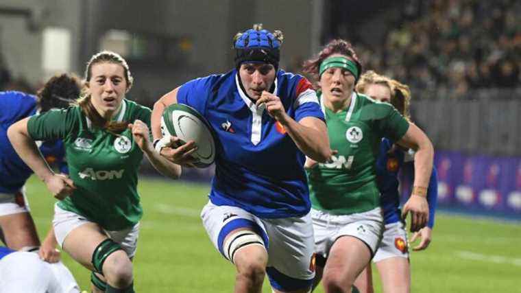 relive the very large victory of Les Bleues in the Six Nations Tournament