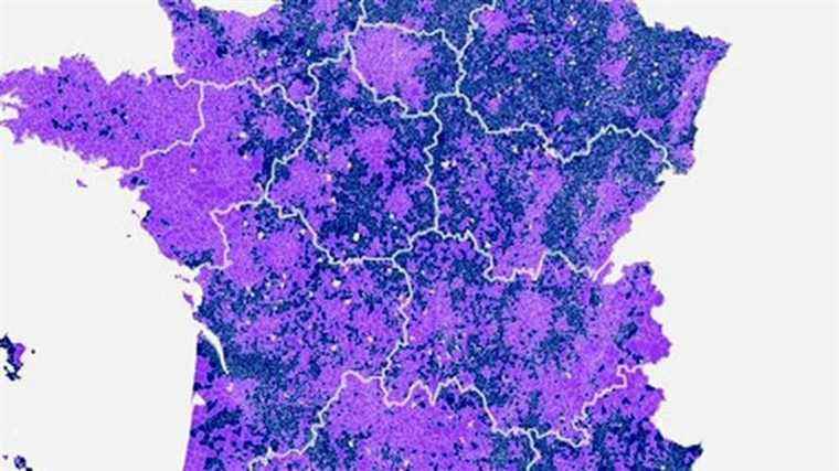 rural areas preferred Marine Le Pen