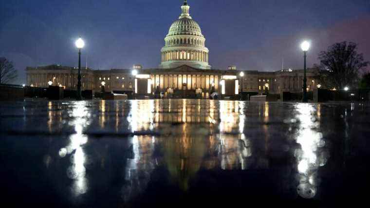 the Capitol evacuated after a mess caused by a paratrooper plane