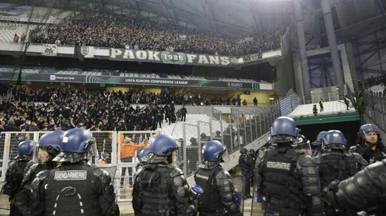 the Greek club incriminates the French police after the incidents between supporters in Marseille