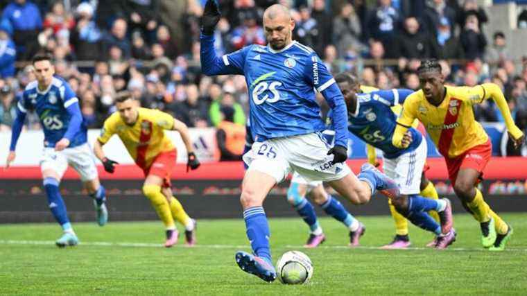 the Racings duel turns to the advantage of the Alsatians who recover fourth place in Ligue 1