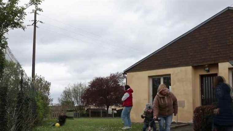 the new life of a refugee family in Orne