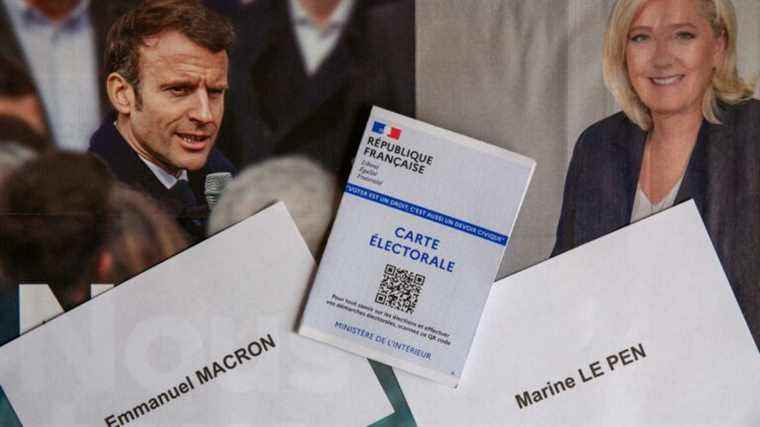 the polls have opened for the second round between Marine Le Pen and Emmanuel Macron