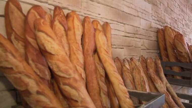 the price of the baguette increases in France