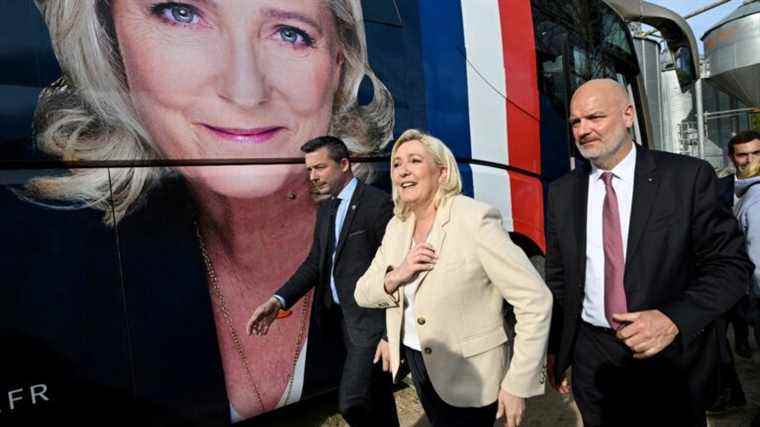 three questions on Marine Le Pen’s profession of faith pinned down by the “gendarme” of the campaign