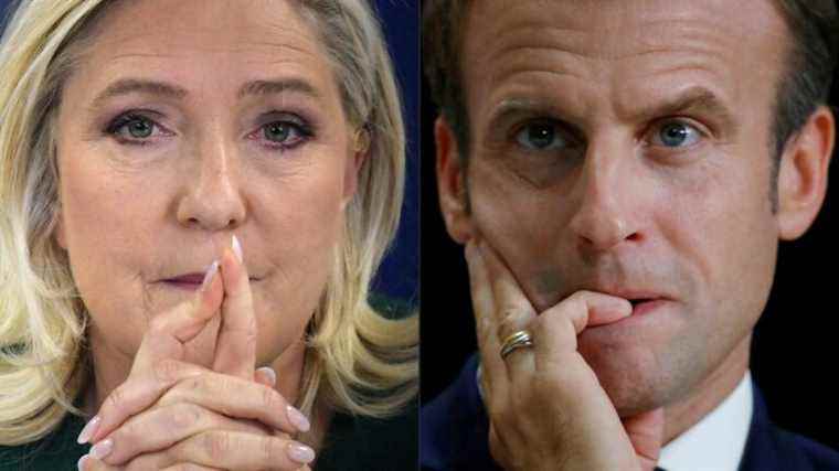 two agendas and two different strategies for Marine Le Pen and Emmanuel Macron in the home stretch