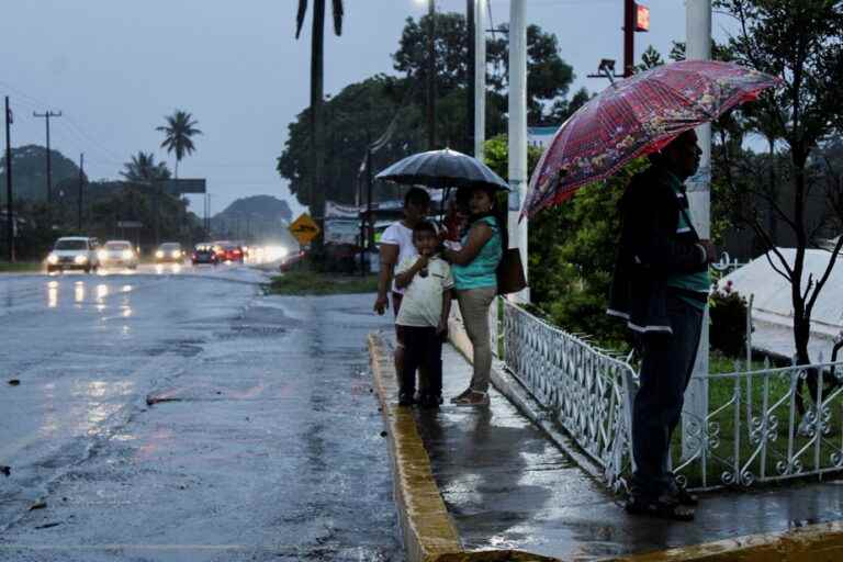 Hurricane Agatha hits the Pacific coast of Mexico