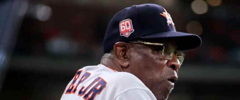 A milestone figure for Dusty Baker