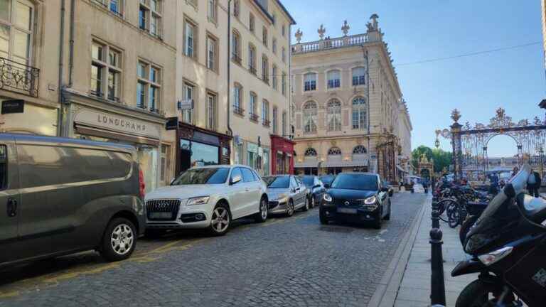 A new part of downtown Nancy will be pedestrianized in mid-September