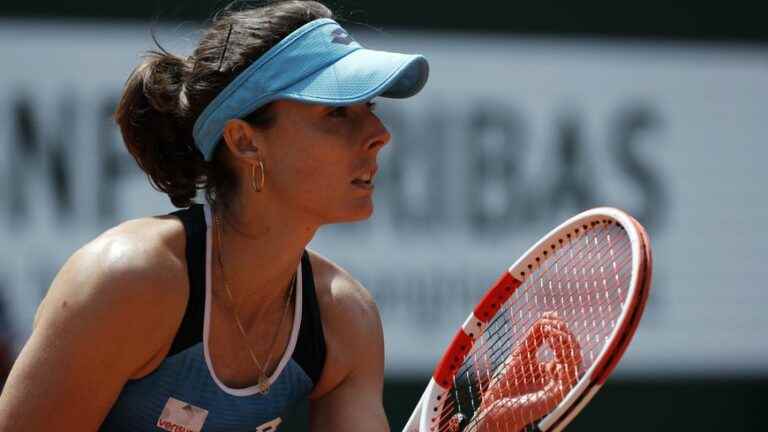 Abandonment of Alizé Cornet in the 3rd round of Roland-Garros, hit in the adductors