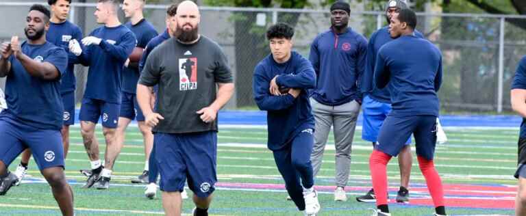 Alouettes players on strike