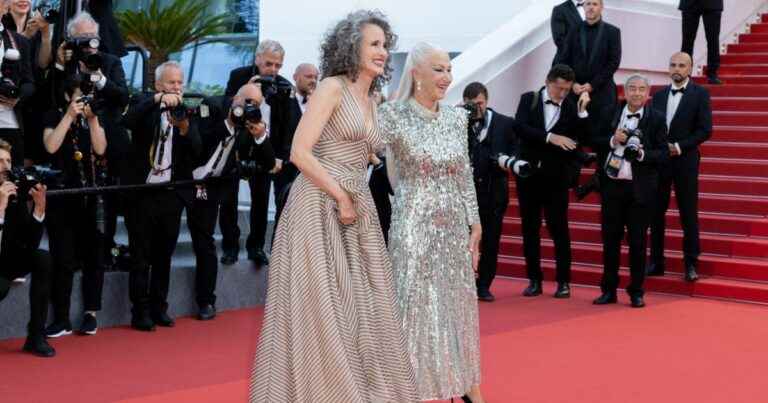 Cannes 2022: Andie MacDowell assumes her gray hair, Helen Mirren glamorous and changed