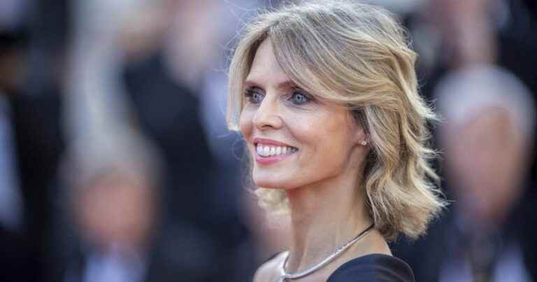 Cannes 2022: Sylvie Tellier divine in cleavage facing Kendji Girac with a refined silhouette