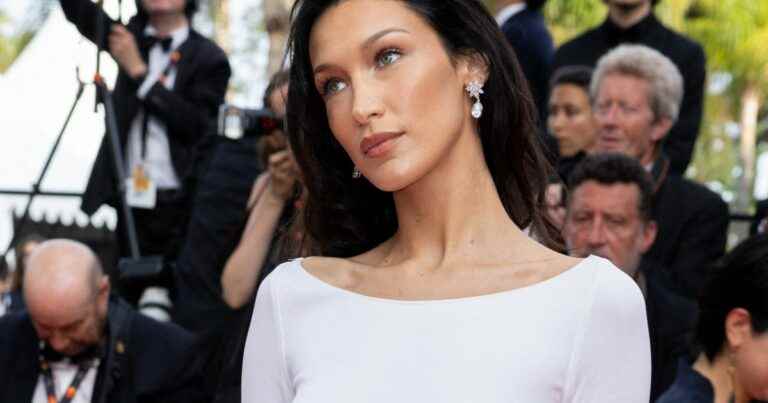 Cannes Film Festival – Bella Hadid: Her dress with holes reveals a curious jewel