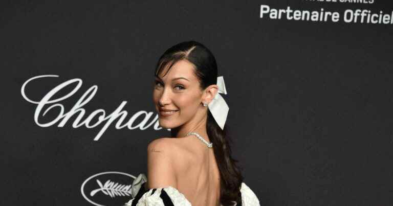 Cannes Film Festival: Bella Hadid surprises in a dress… of a French cancan dancer!