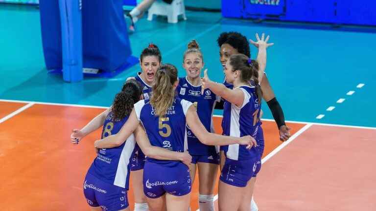 Cannet Voléro wins the first match of the Women’s League A finals against Mulhouse