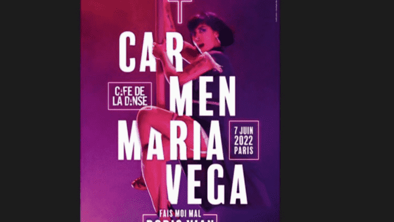 Carmen Maria Vega pays tribute to Boris Vian in a show that combines singing and pole-dancing