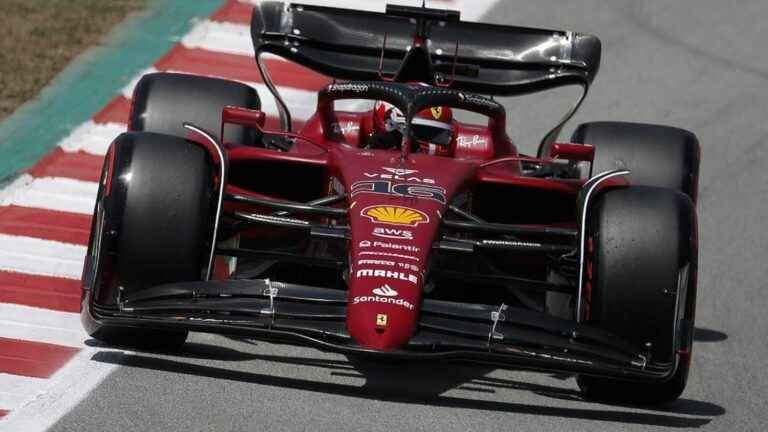 Charles Leclerc will start in pole position ahead of Max Verstappen