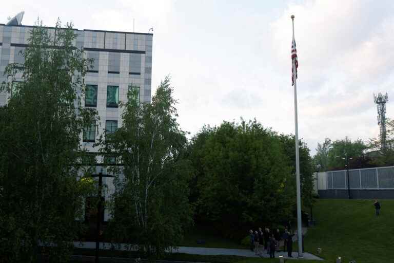 Closed for three months |  US Embassy reopens in Kyiv