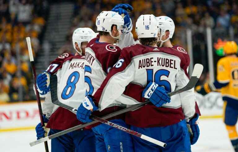 Colorado Avalanche eliminate Nashville Predators in four games