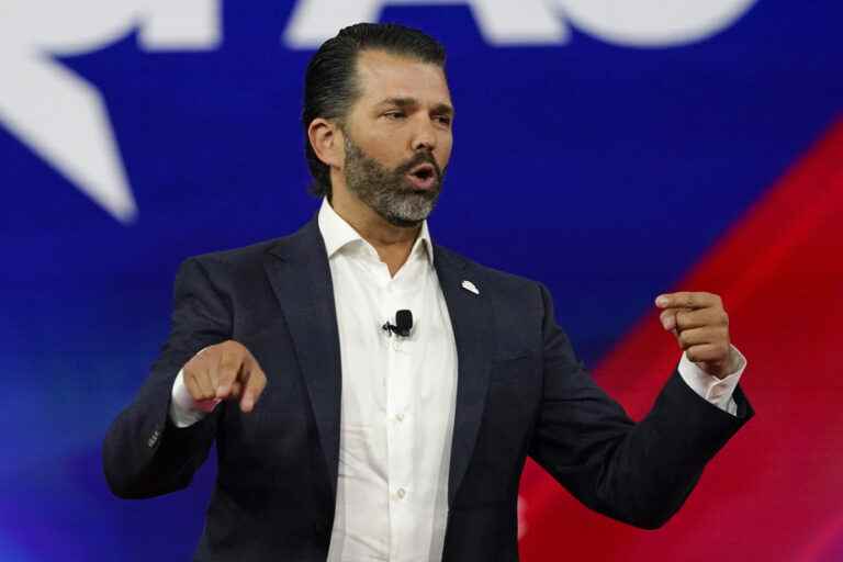 Commission on the attack on the Capitol |  Donald Trump Jr. testified on Tuesday