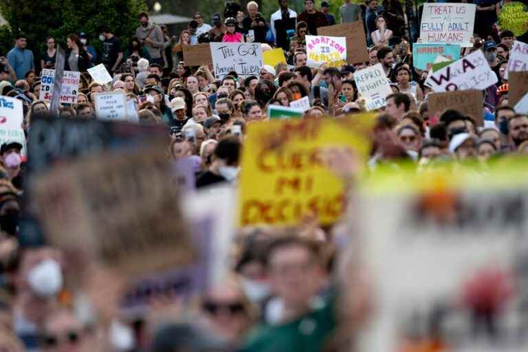 Demonstration in front of the Supreme Court |  Fear of a “rollback” for the right to abortion