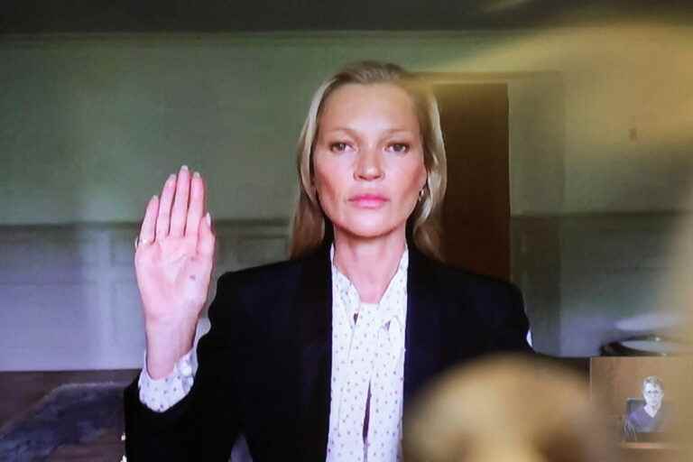 Depp-Heard trial |  Kate Moss says Johnny Depp never pushed her down a flight of stairs