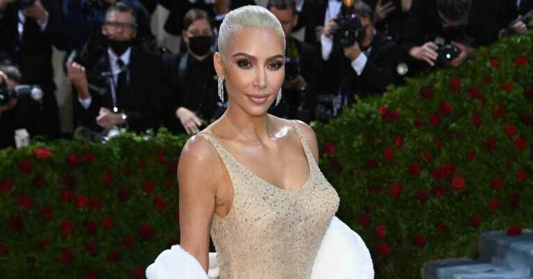 Did Kim Kardashian cheat at the 2022 Met Gala?  Marilyn Monroe’s dress is controversial…