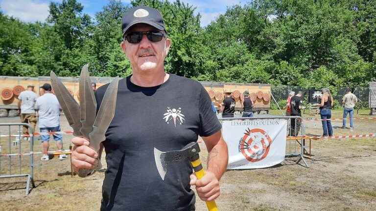 Dieffenbach-en-Val (Bas-Rhin) hosts the French knife and ax throwing championships