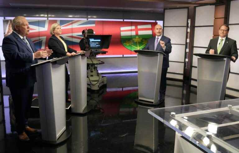 Doug Ford on the defensive in Ontario’s only provincial debate