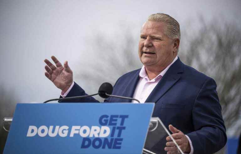 Doug Ford will be entitled to notes during the leaders’ debate