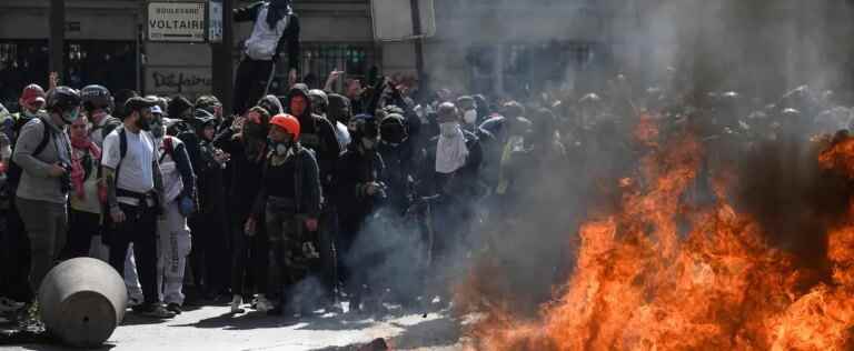 [EN IMAGES] Incidents during the May Day demonstration in Paris