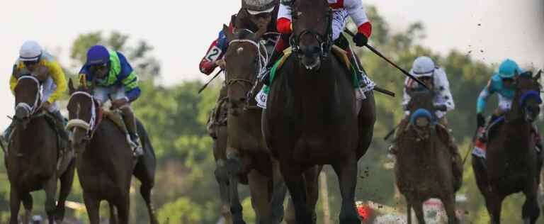 “Early Voting” wins the Preakness Stakes