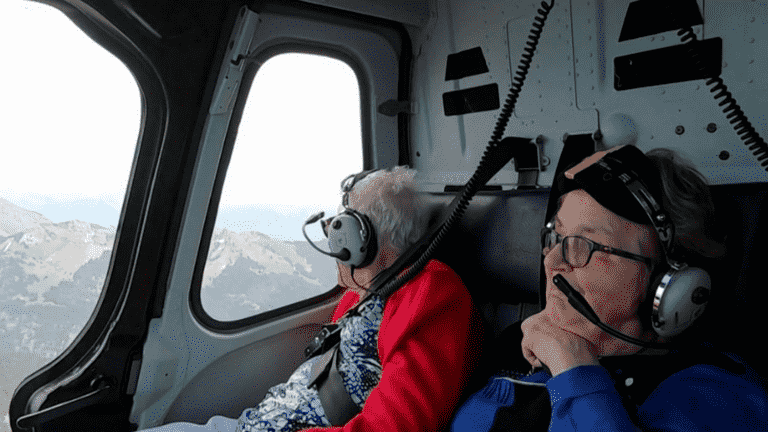 Ehpad: elderly people carry out their first flight