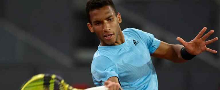 Félix Auger-Aliassime stopped short in Madrid