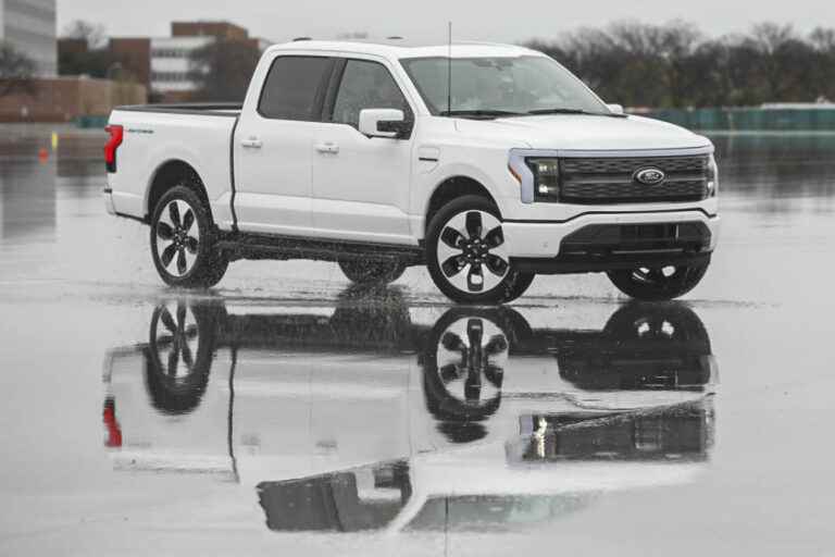 Ford F-150 Lightning |  Power and load capacity revised upwards at its release