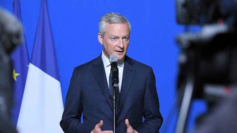 France should come out of the peak “at the end of 2023”, says Bruno Le Maire