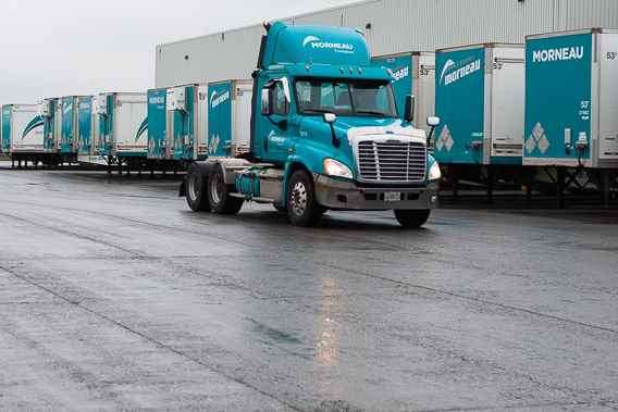 Freight transport |  The 12 works of Groupe Morneau