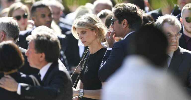 Funeral of Antoine Alléno: Sylvie Tellier and her husband Laurent, united for the last farewell