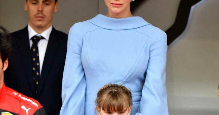 Gabriella of Monaco in a Dolce & Gabbana dress: The princess competes in elegance with Charlene at the Grand Prix!