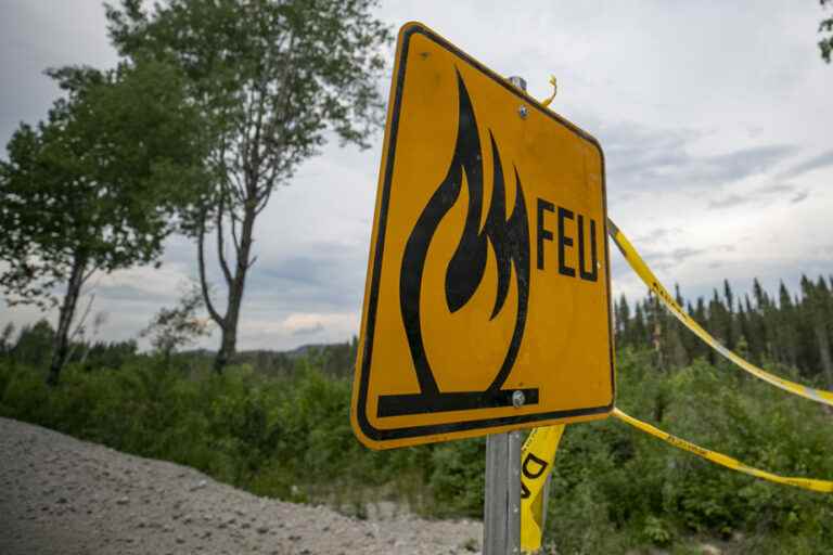 High risk of forest fires