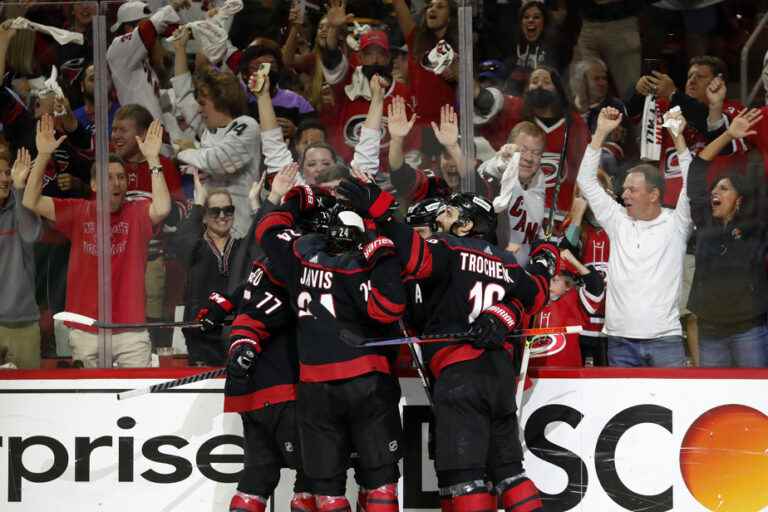 Hurricanes one win away from Eastern Conference Finals