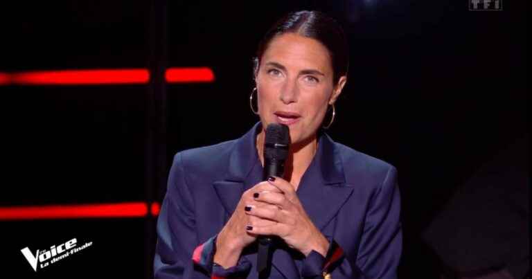 “I admit that I’m a little nervous”: Alessandra Sublet impressed in The Voice, in place of Nikos Aliagas