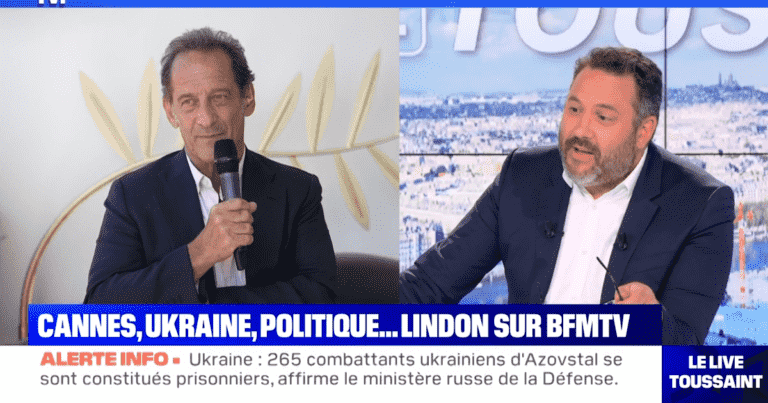 “I’ll stop you right away”: Bruce Toussaint reframed by Vincent Lindon in the middle of an interview