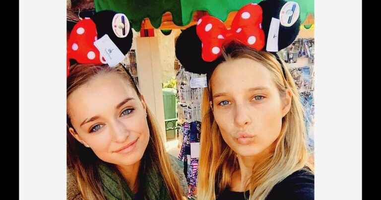 Ilona and Emma Smet cute: family photos for the 56th birthday of their mother Estelle Lefébure