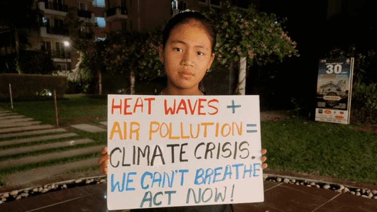 In India, a ten-year-old schoolgirl asks the Modi government for emergency measures in the face of the heat wave which is suffocating her country