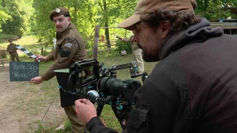 In Normandy, history buffs shoot a film in tribute to the Canadian regiment that liberated their village on June 7, 1944