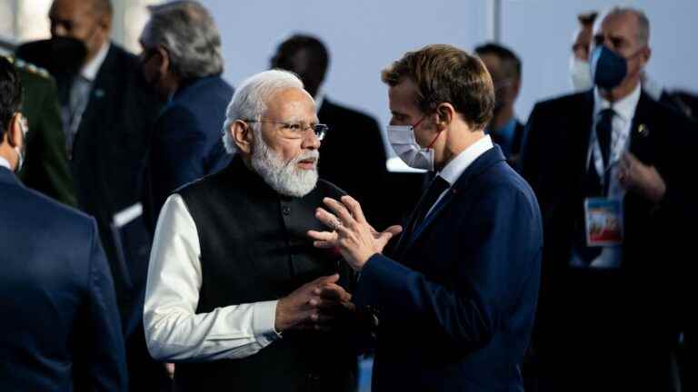 Indian Prime Minister Narendra Modi in Paris, amid disagreement over Ukraine