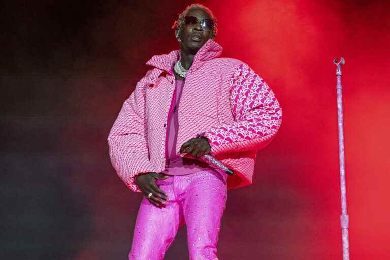 Indicted for various crimes |  Young Thug will be replaced at Métro Métro