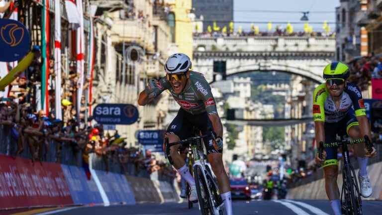 Italian Stefano Oldani wins stage 12 in Genoa